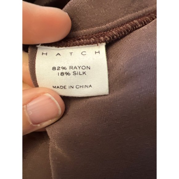 Hatch The Bella Chocolate Brown Maternity Dress 1 - Picture 7 of 8